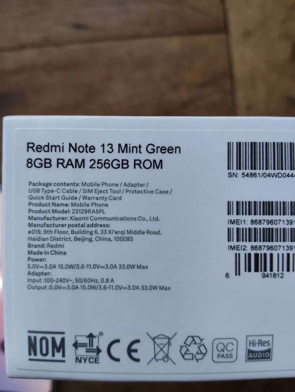 Redmi Note 13 verde menta 256GB - Foto 3