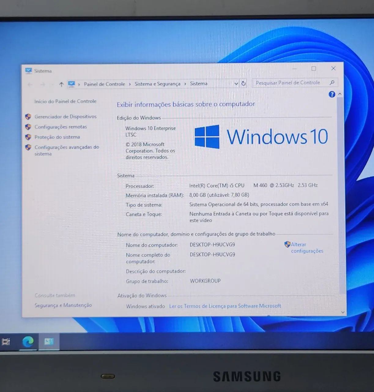 NOTEBOOK SAMSUNG INTEL CORE i5 - 8GB  - Foto 5