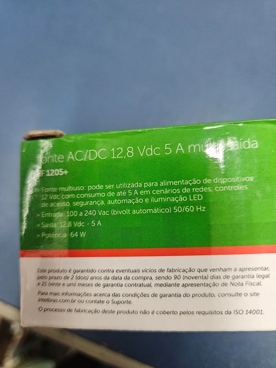 Fonte AC/ DC 12,8Vdc 5A multissaída Intelbra - Foto 2