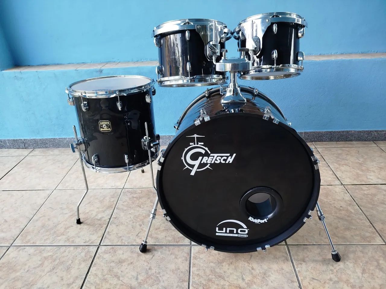 ENVIO - Shell Pack Gretsch Blackhawk birch - Envio para todos os