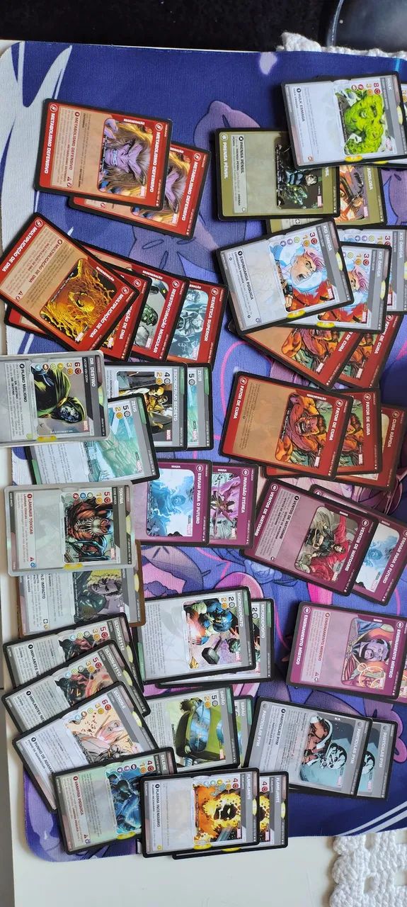 Lote Marvel Battle Scenes +500 cartas - Foto 2