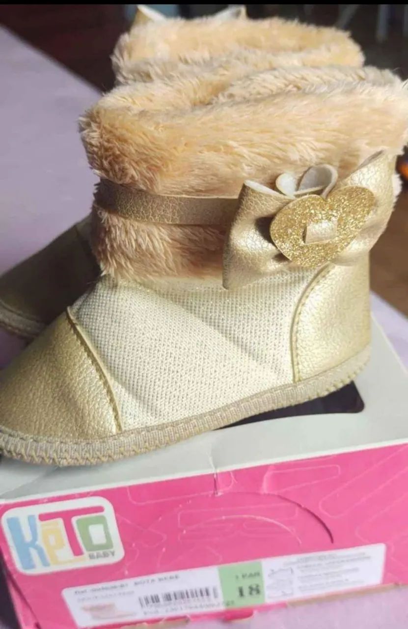 Bota infantil keto tamanho 18 - Foto 2