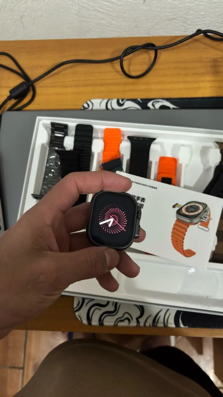 Smartwatch HW Ultra2 Call Android 5G+ com Câmeras e Chip - Foto 5