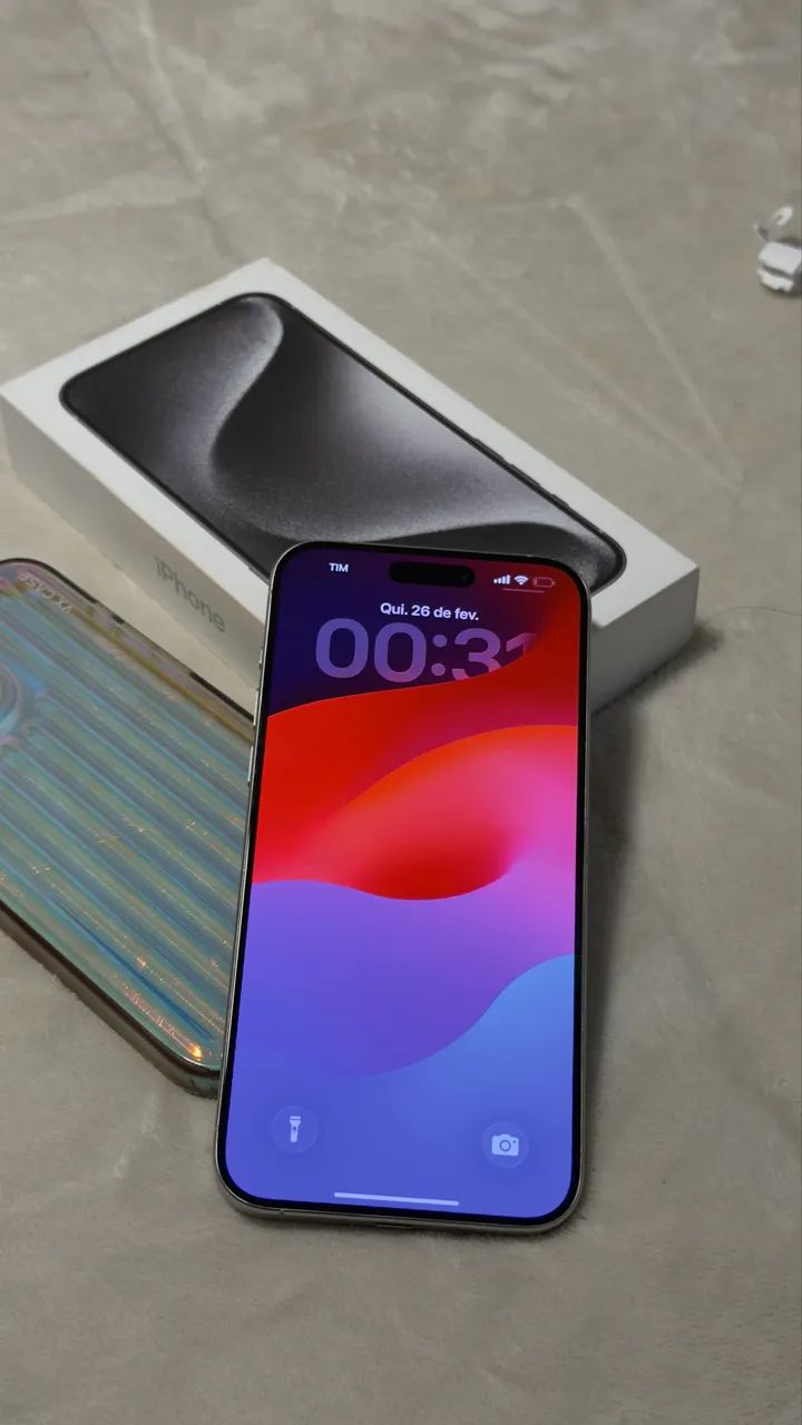 IPHONE 15 PRO MAX 256GB SILVER - Celulares e Smartphones - Itapuã