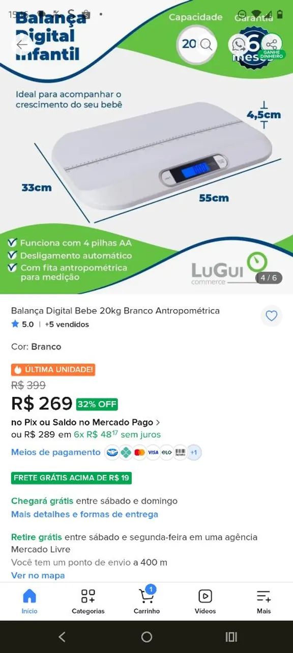 Balança Digital - Foto 3