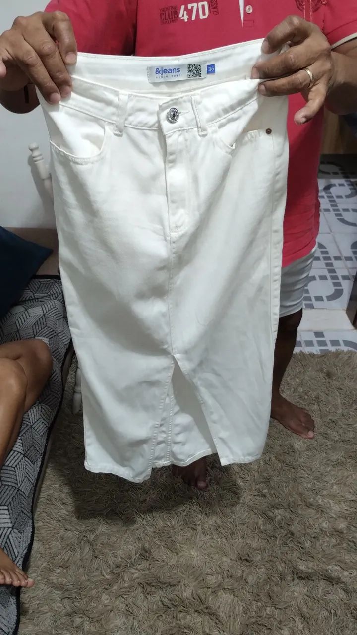 Saia off white mid - Foto 5