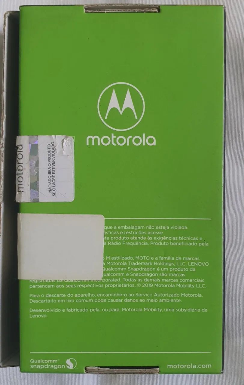 Caixa vazia do smartphone Moto G7 Power - Foto 2