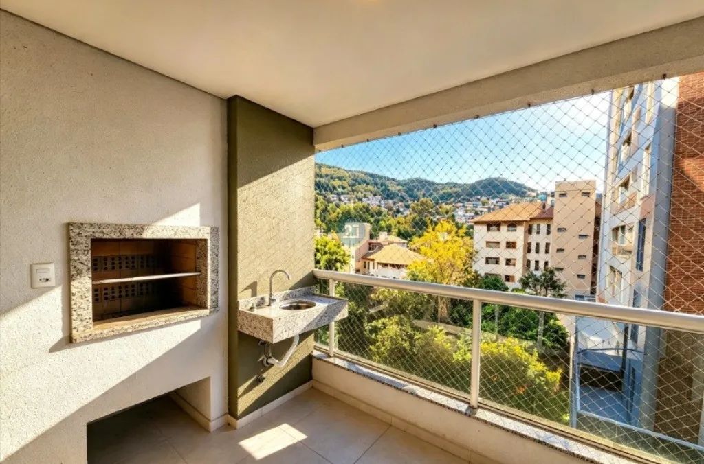 Apartamento mobiliado com 02 quartos, 01 agaragem, e ampla sacada com churrasqueira no Sac - Foto 5