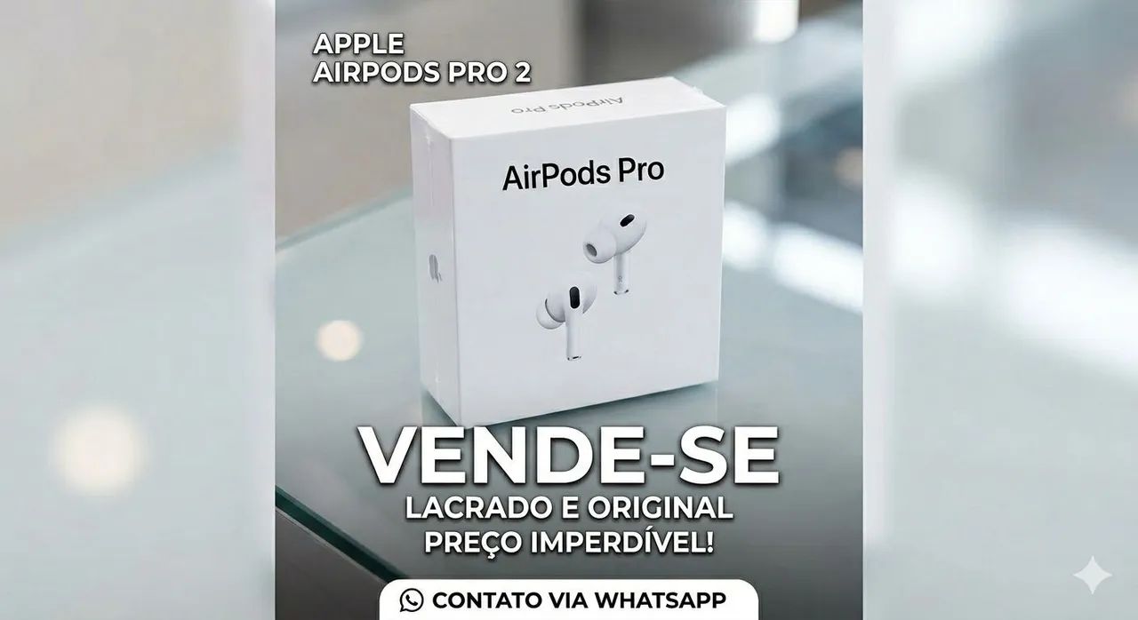 Airpods 2 pro original e lacrado - Celulares e Smartphones - Campo