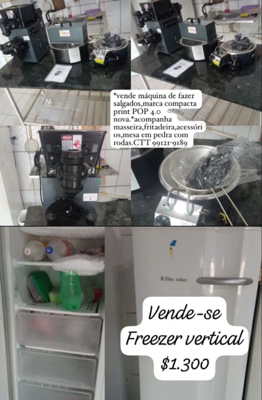 Vendo Máquina de Salgados