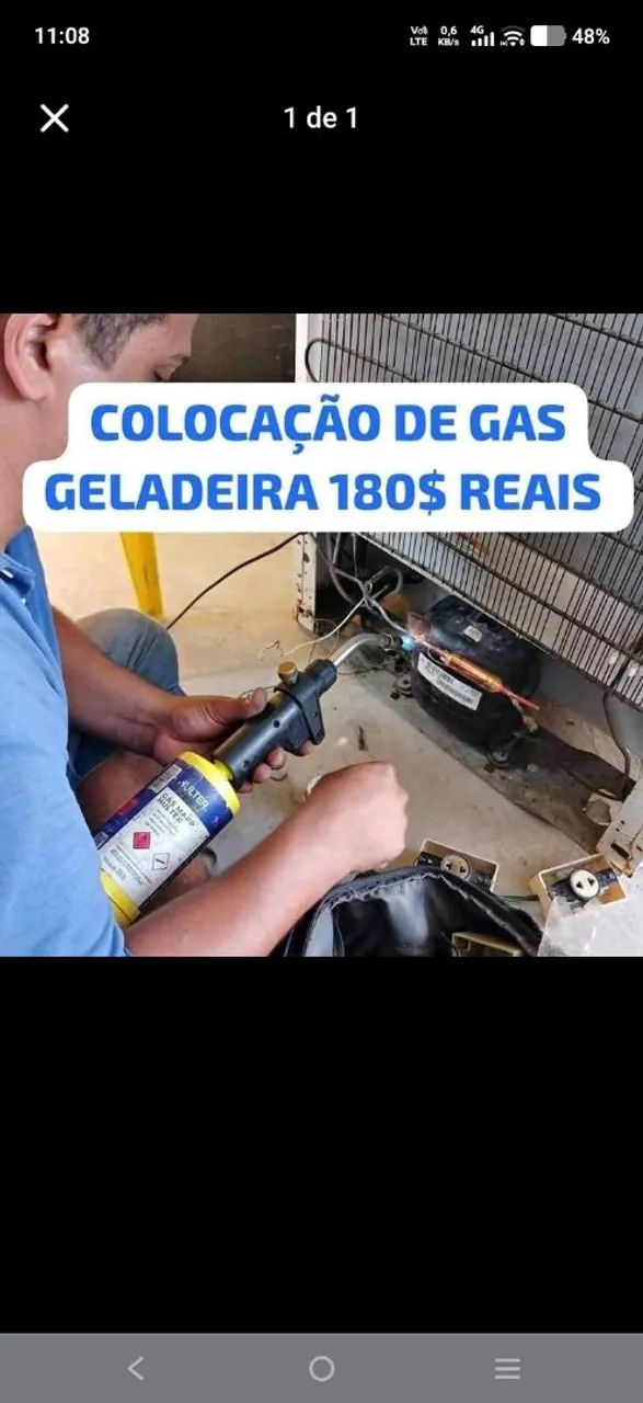 Técnico em refrigeração 