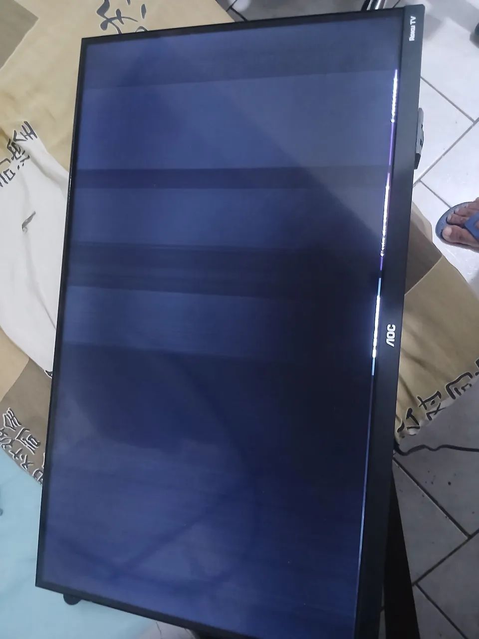 TV smart 32 Aoc com defeito  - Foto 2