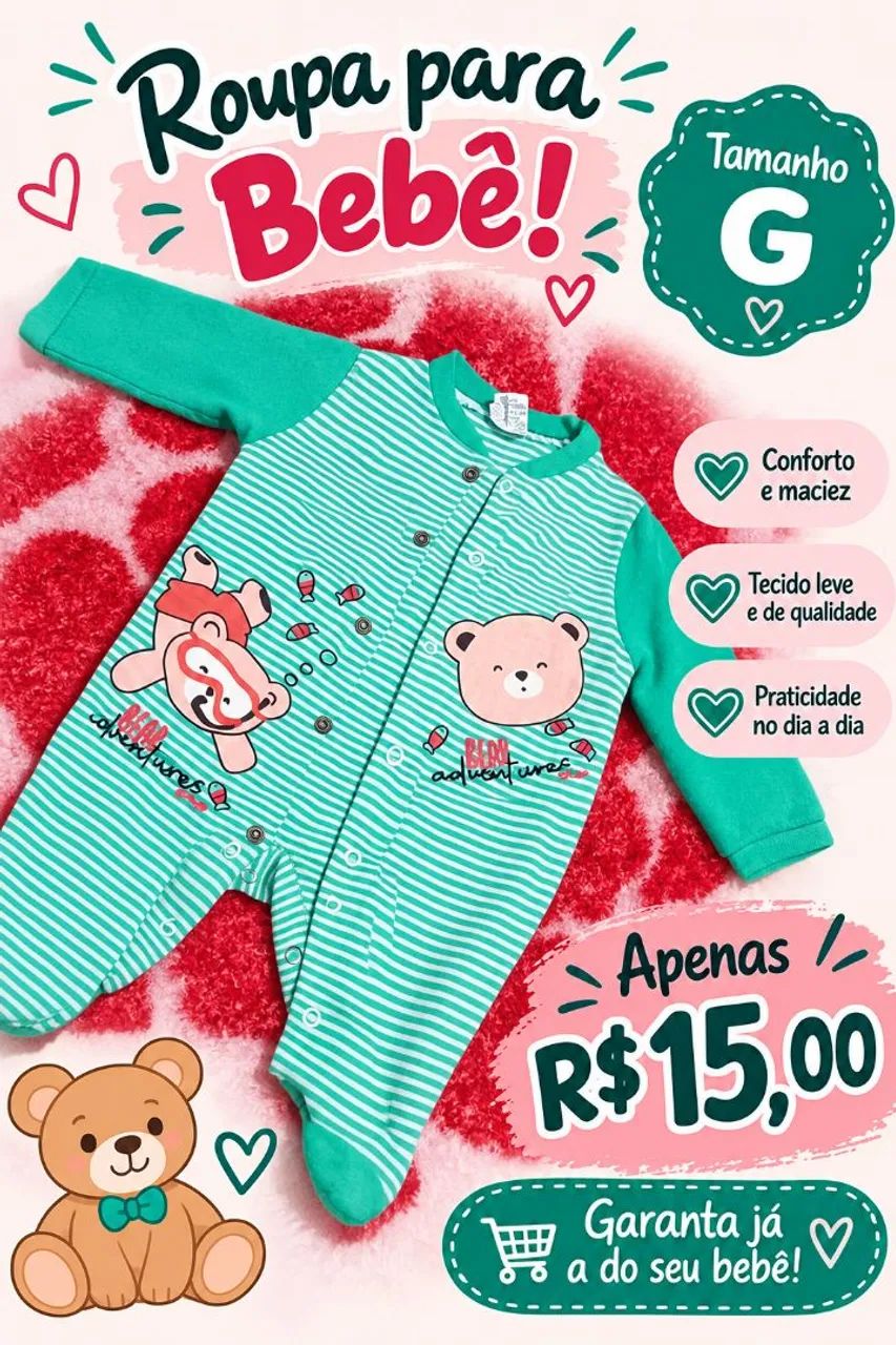 Roupas de bebê  - Foto 2