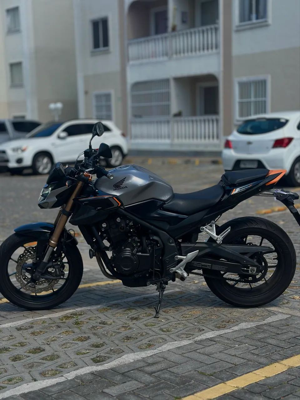 Moto Cb 500f 2023 prata - Foto 5