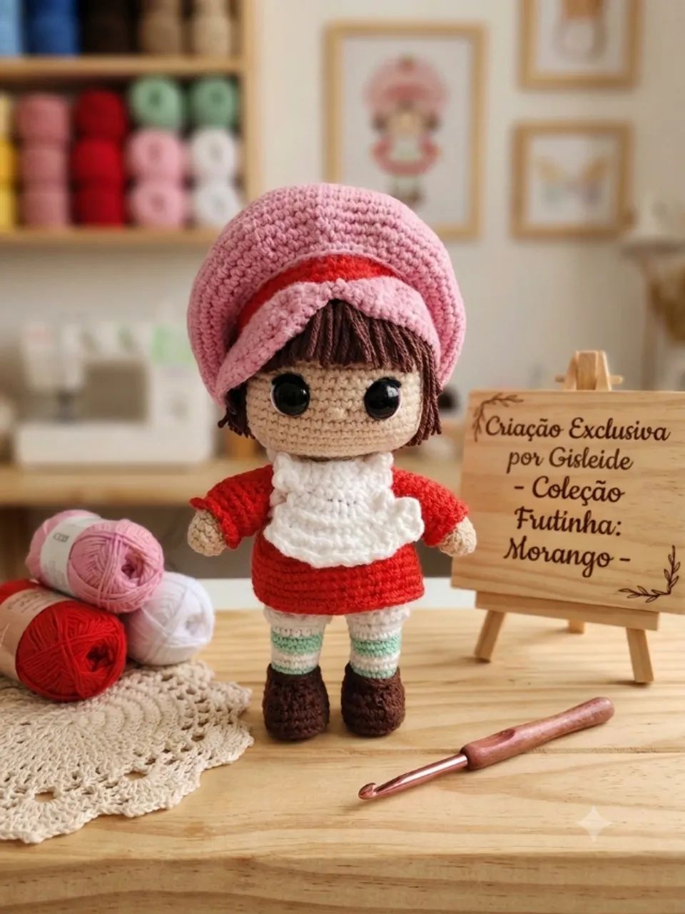 Amigurumi coleção frutinhas