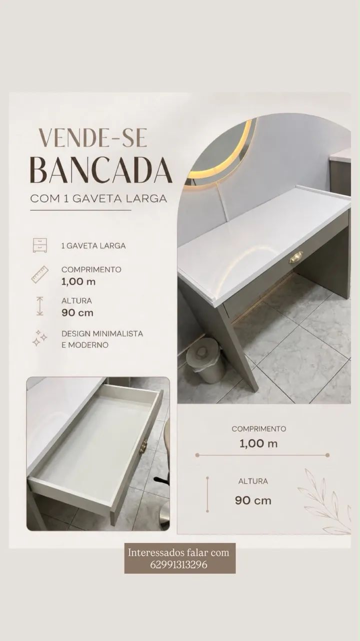 Mesas para Maquiagem ou Escritorio - Foto 4