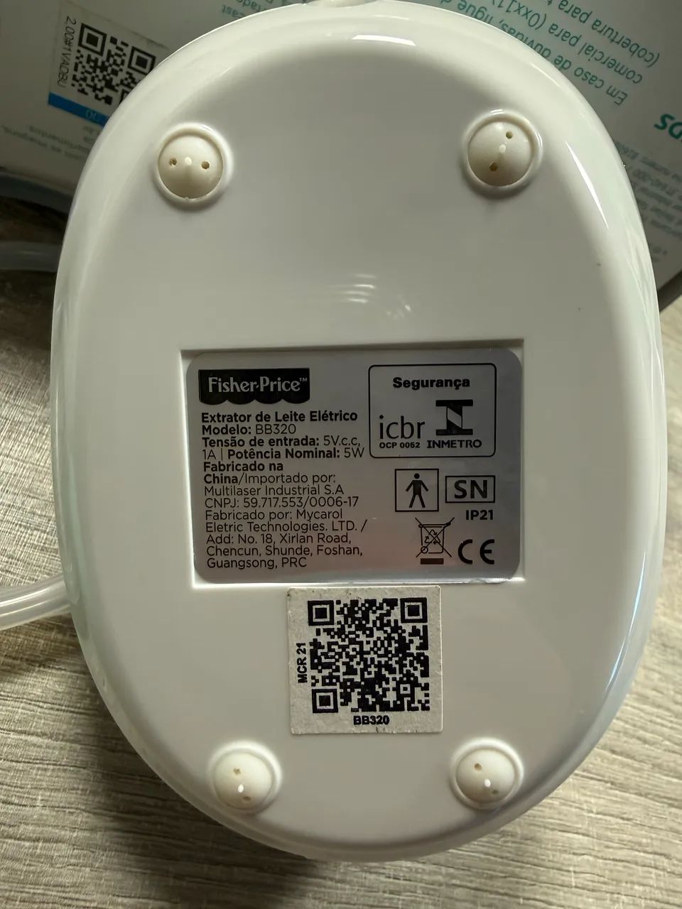 Extrator De Leite Eletrico Fisher-Price - Foto 4