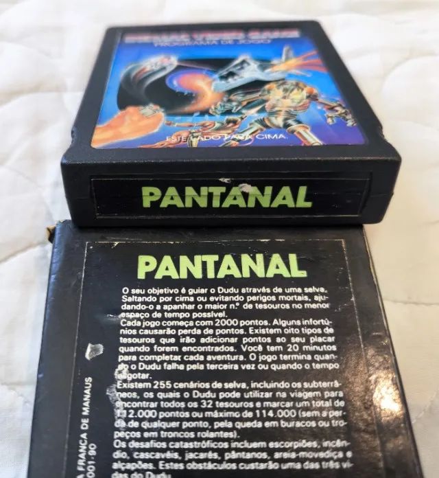02 Jogos Cartuchos DISMAC Atari 2600 com Caixa - Foto 3