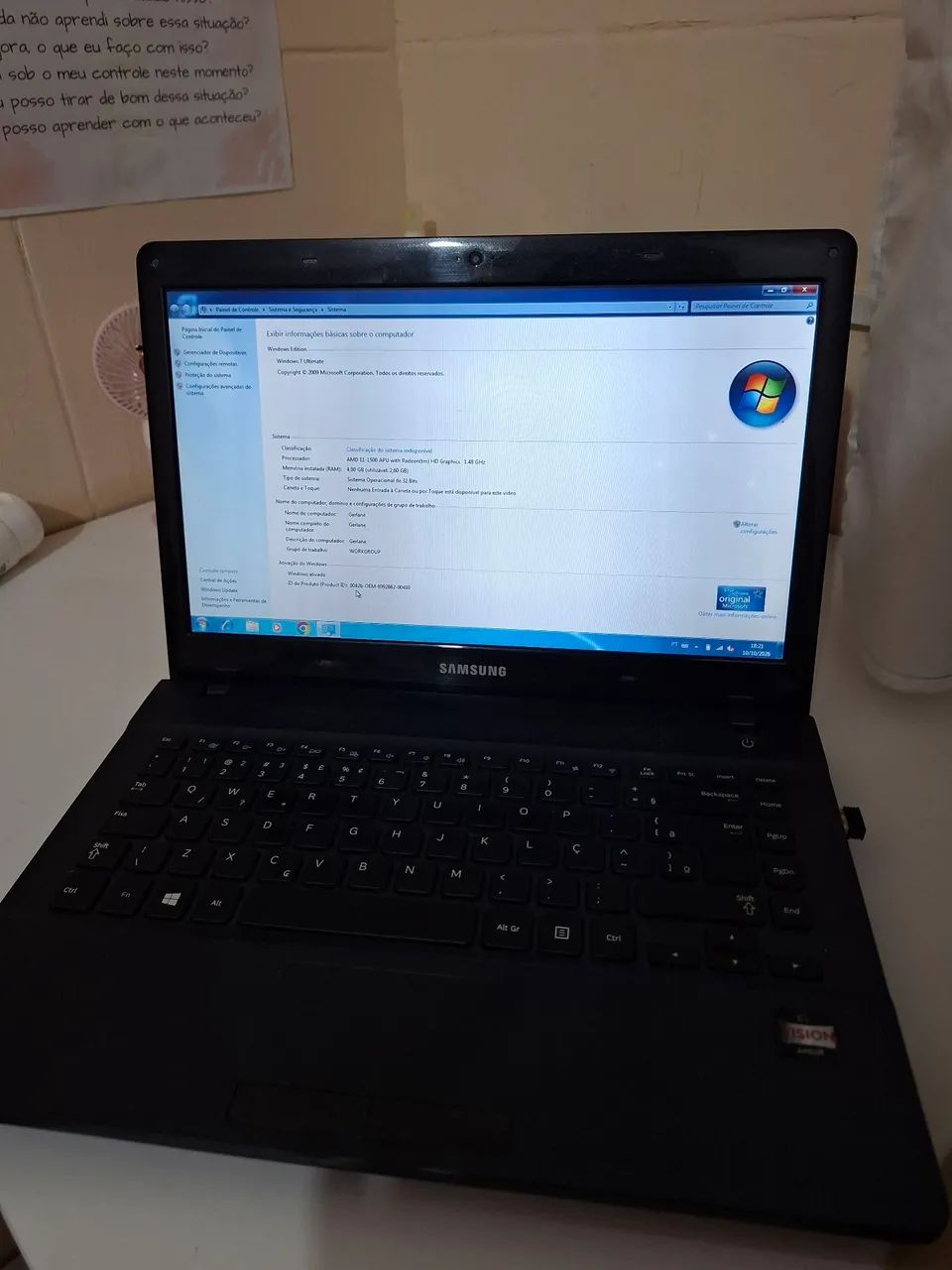Notebook Samsung NP275E4E