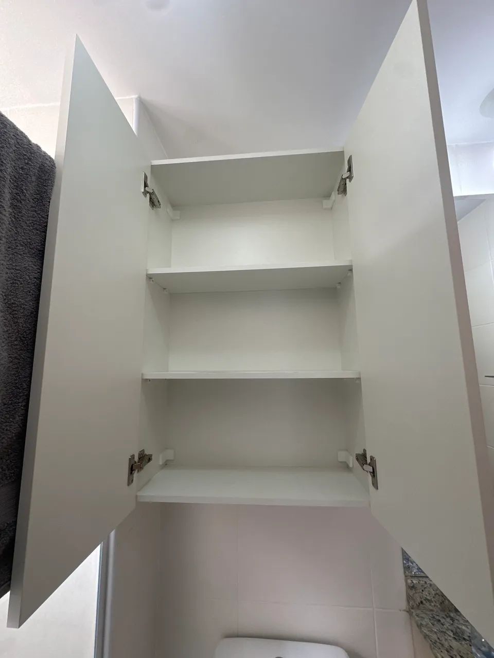 Armário tipo despensa branco - Foto 4