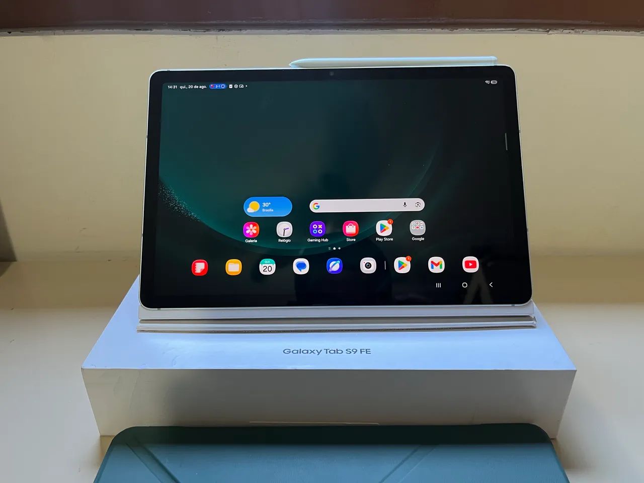 SAMSUNG TAB S9 FE (ESTADO IMPECÁVEL - ACEITO PROPOSTAS)