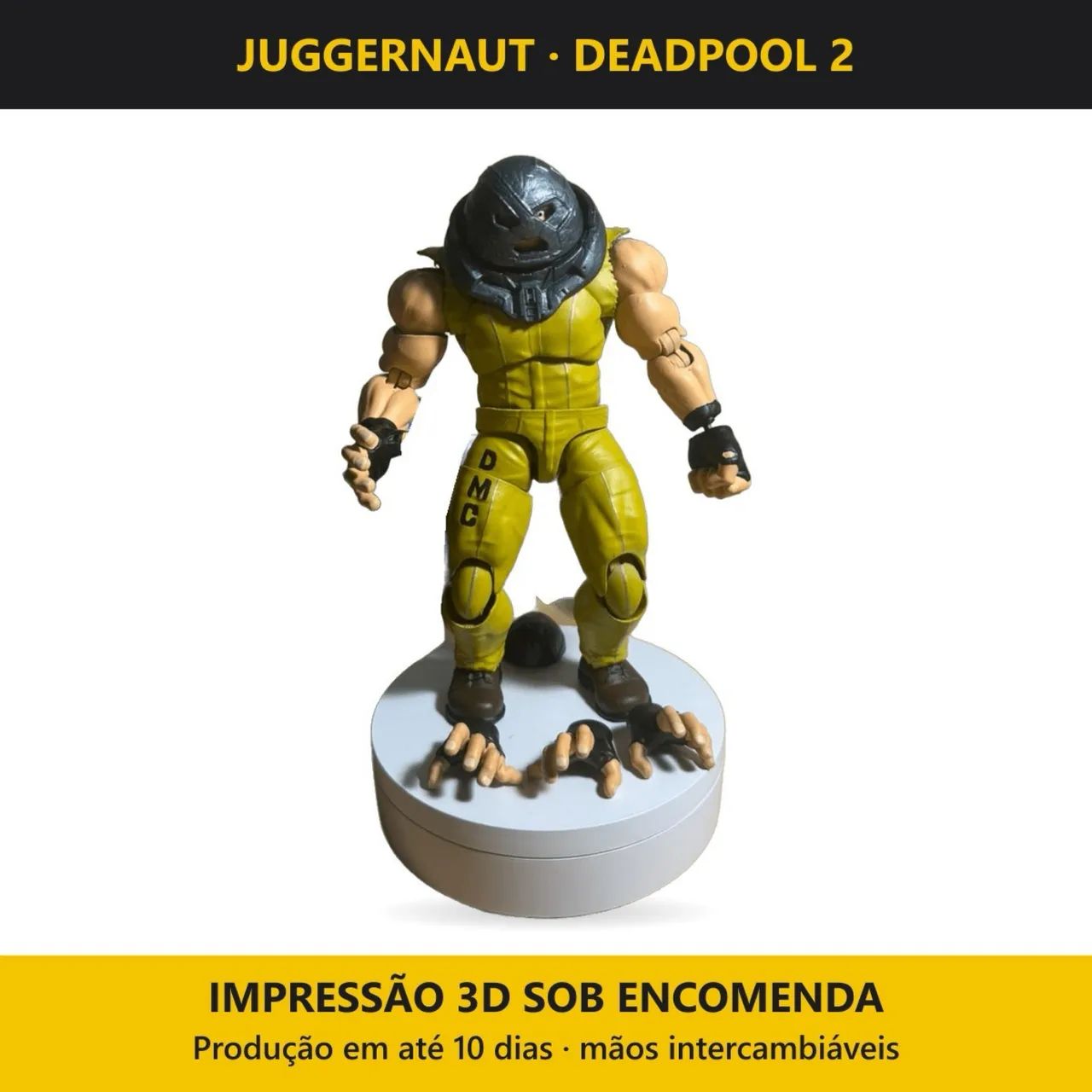 Juggernaut Articulado 3D - Marvel