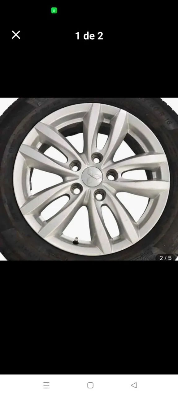 Roda original do Lancer 