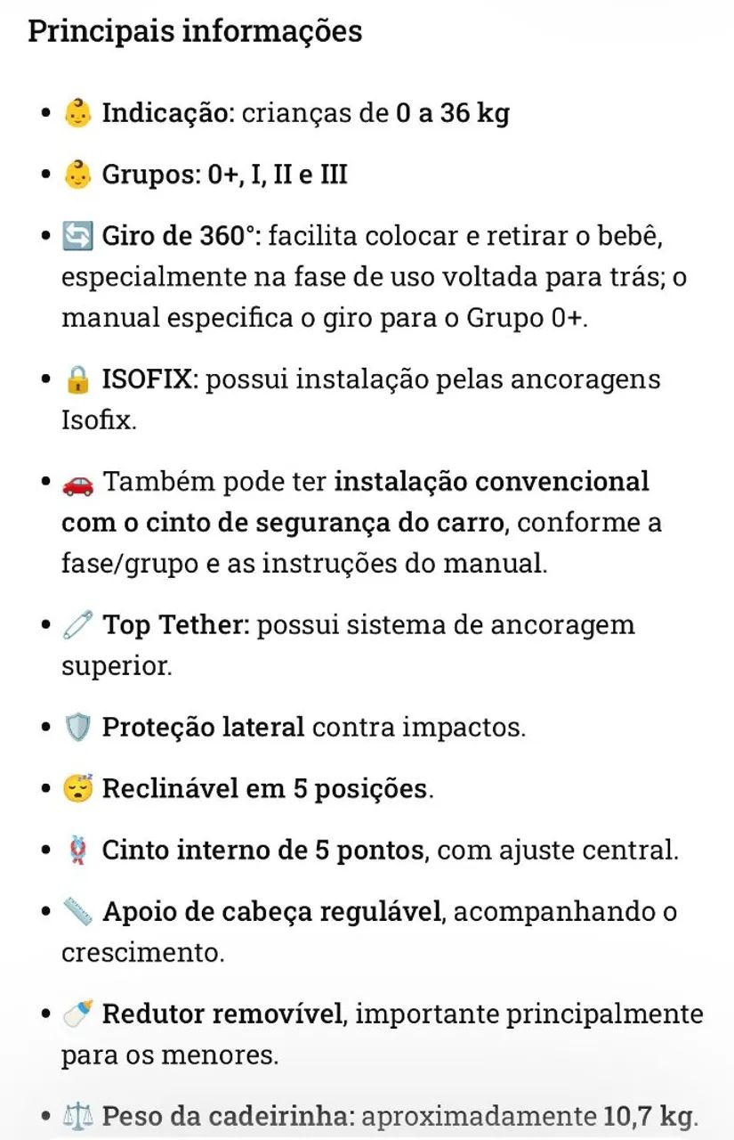 Cadeirinha de auto  - Foto 2