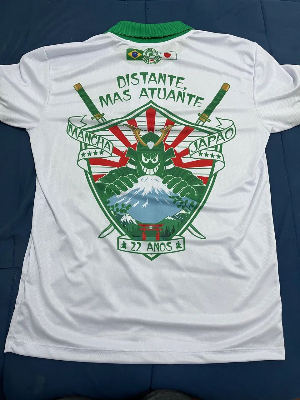 Camisa mancha verde subsede Japão  - Foto 2