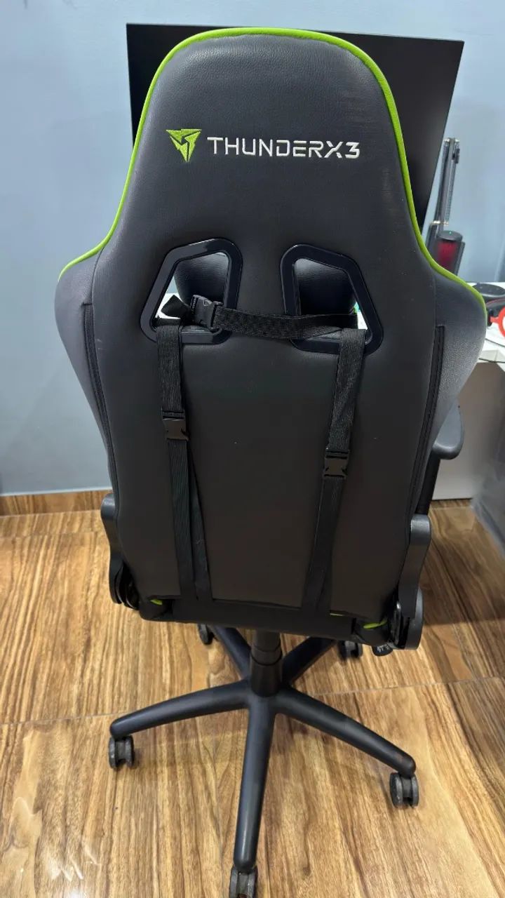 Cadeira Gamer ThunderX3 TGC12 Verde - Foto 3