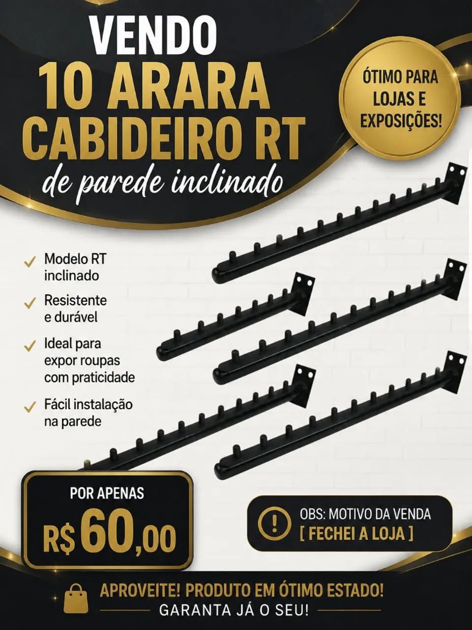 Arara cabideiro