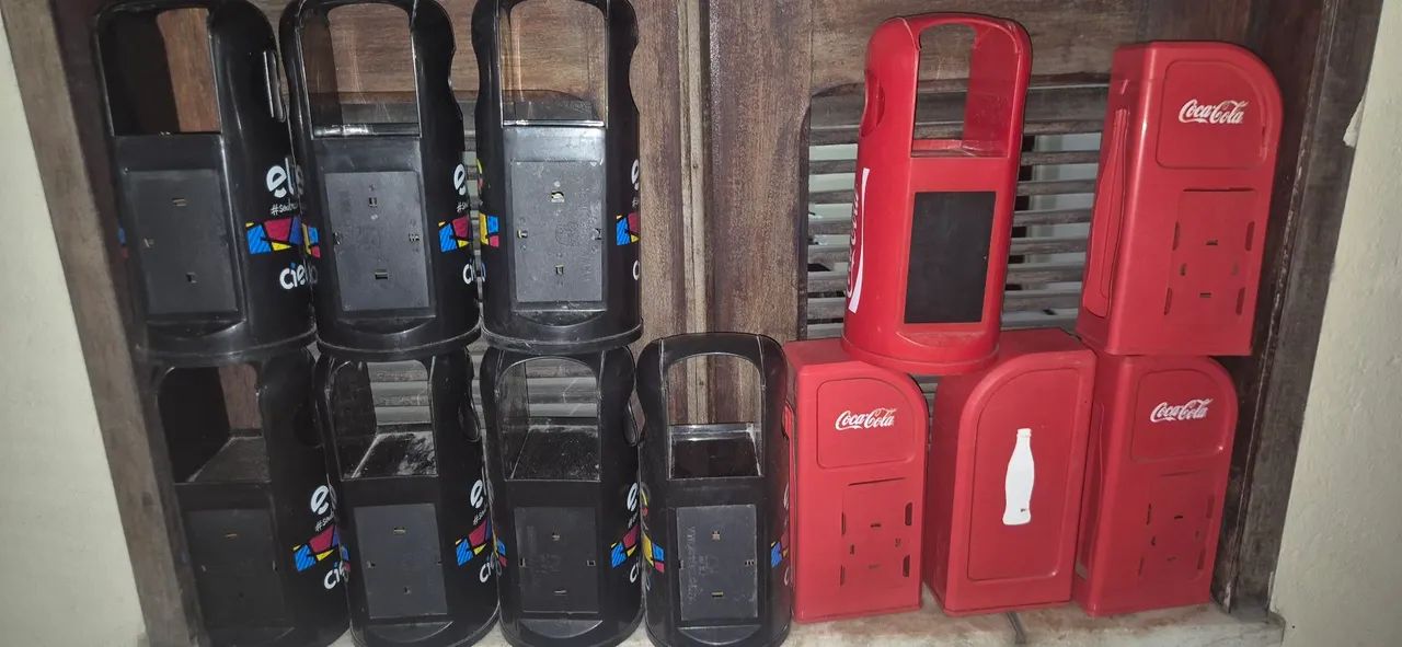 Porta guardanapo e canudos (kit com 12)