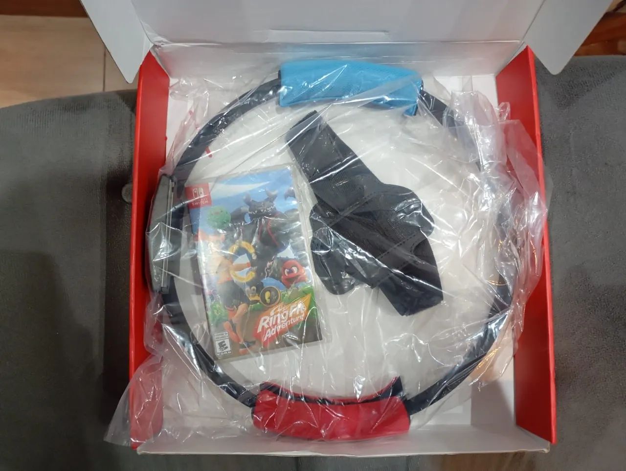Jogo Nintendo switch ringfit adventure com acessórios - Jogos de