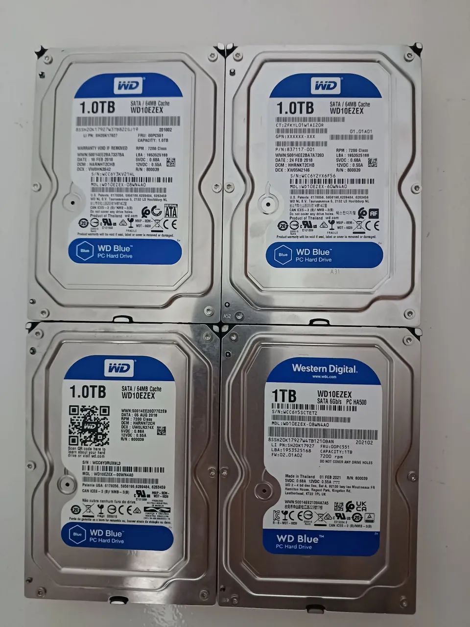 4 hds 1tb wd Blue cftv nvr dvr cpu  - Foto 2
