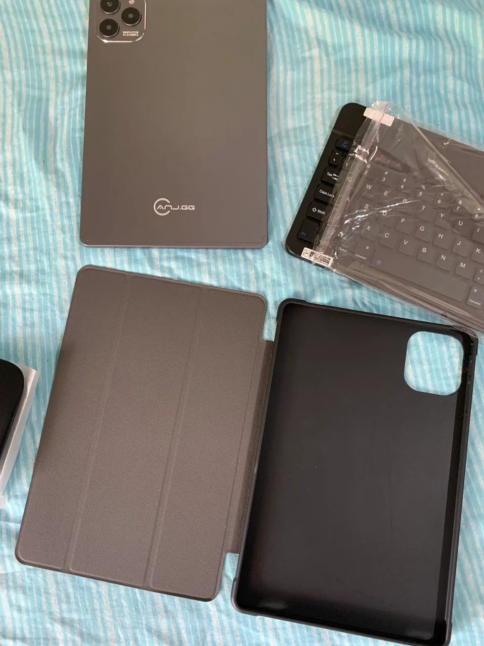 Tablet 10.1 com Teclado+Mouse 6GB RAM 128GB Android 13 Câmera 50MP - Foto 4