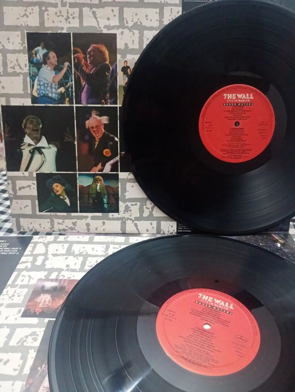 LP THE WALL ROGER WATERS ,1990 LIVE IN BERLIN  - Foto 4