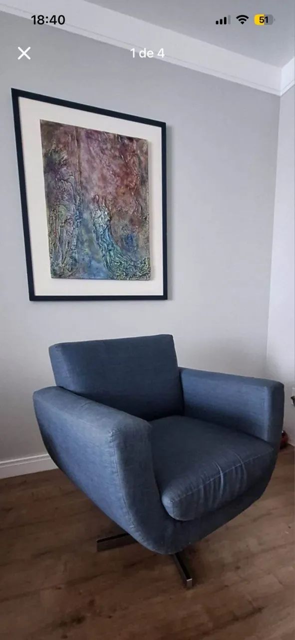 Poltrona Giratória - Foto 4