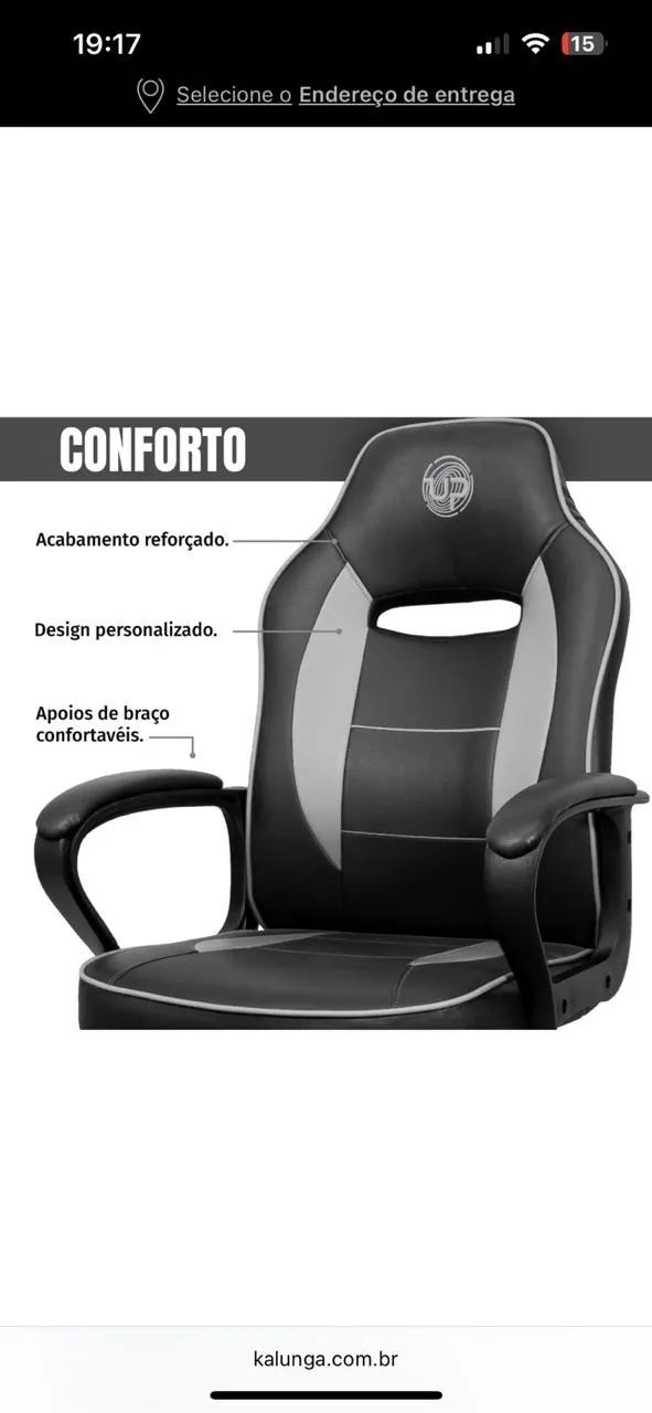 Cadeira Gamer - Foto 3