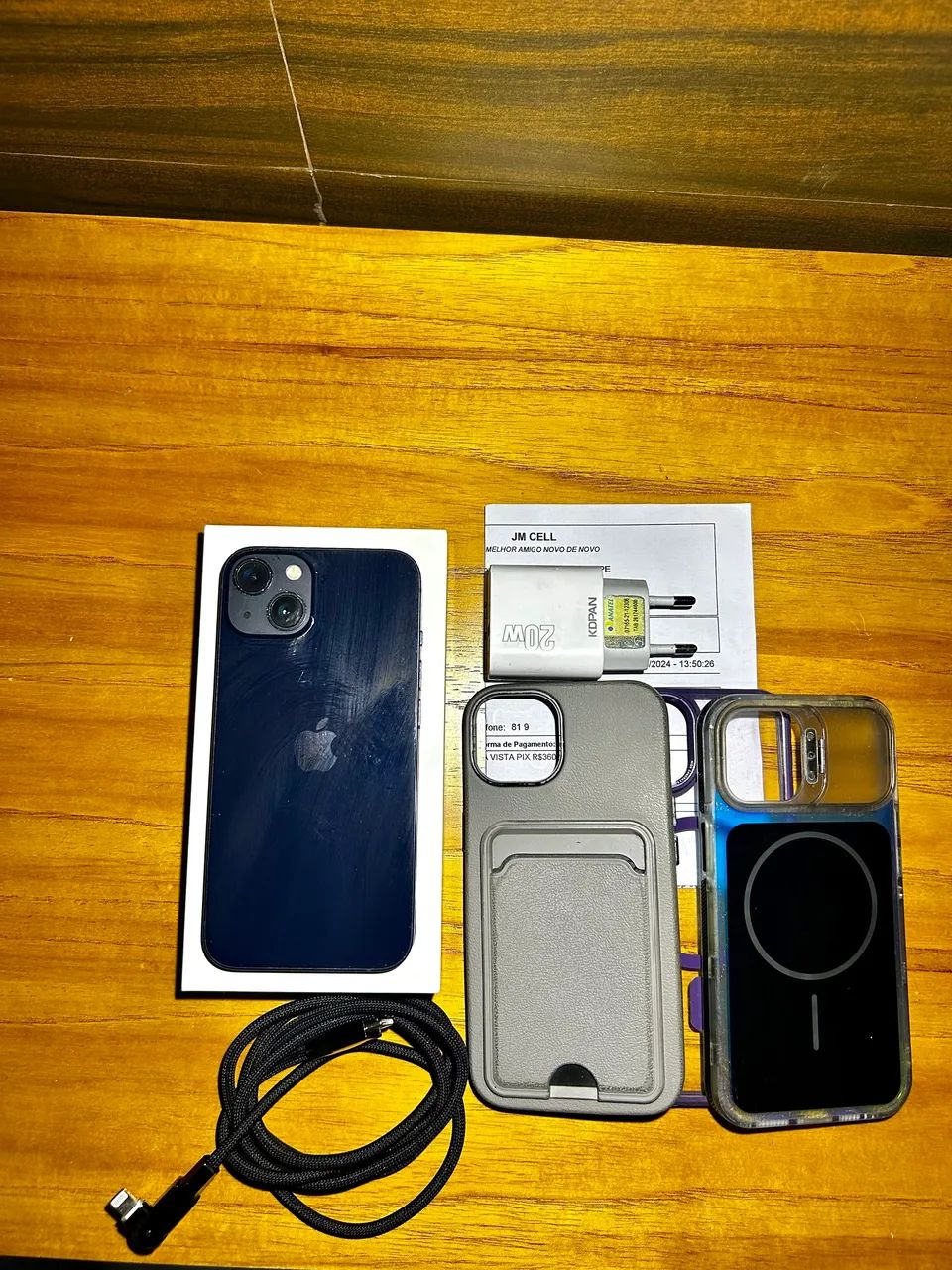 Apple iPhone 13 128gb Meia-noite C/CAIXA E NOTA - Foto 2