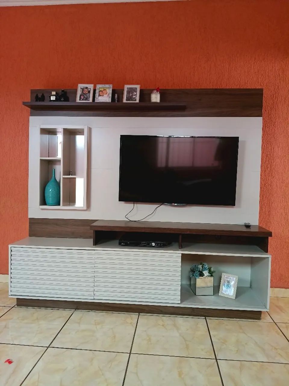 Estante Home para TV até 65 Polegadas com LED Eldorado Linea Brasil - Foto 4