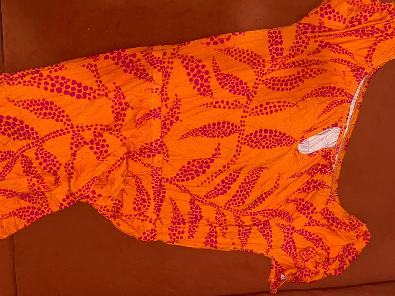 Vestido longo em malha 