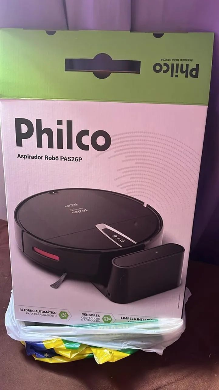 Robô é aspirador de pó 