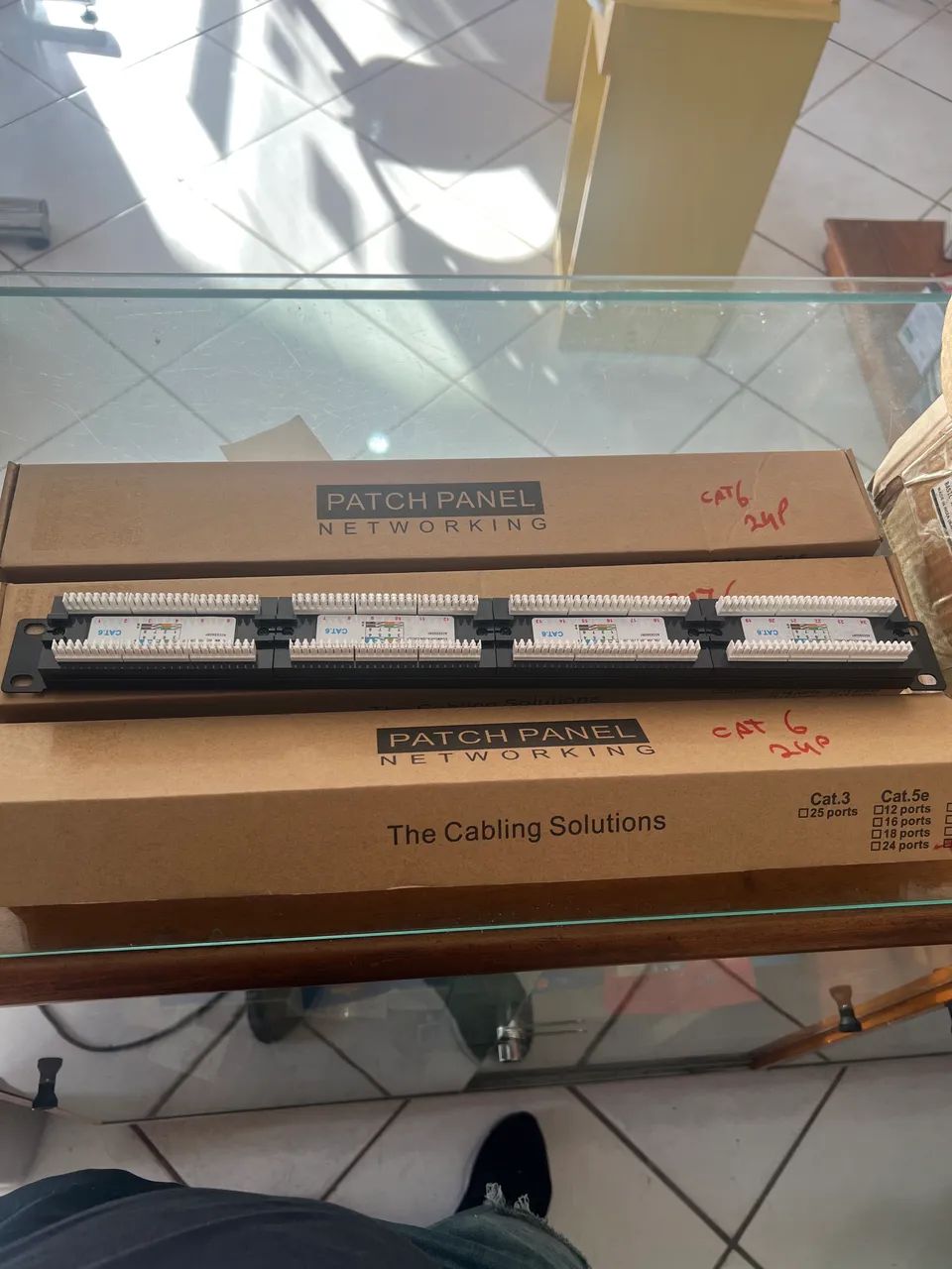 Patch Panel 24 portas Cat6 - Foto 2