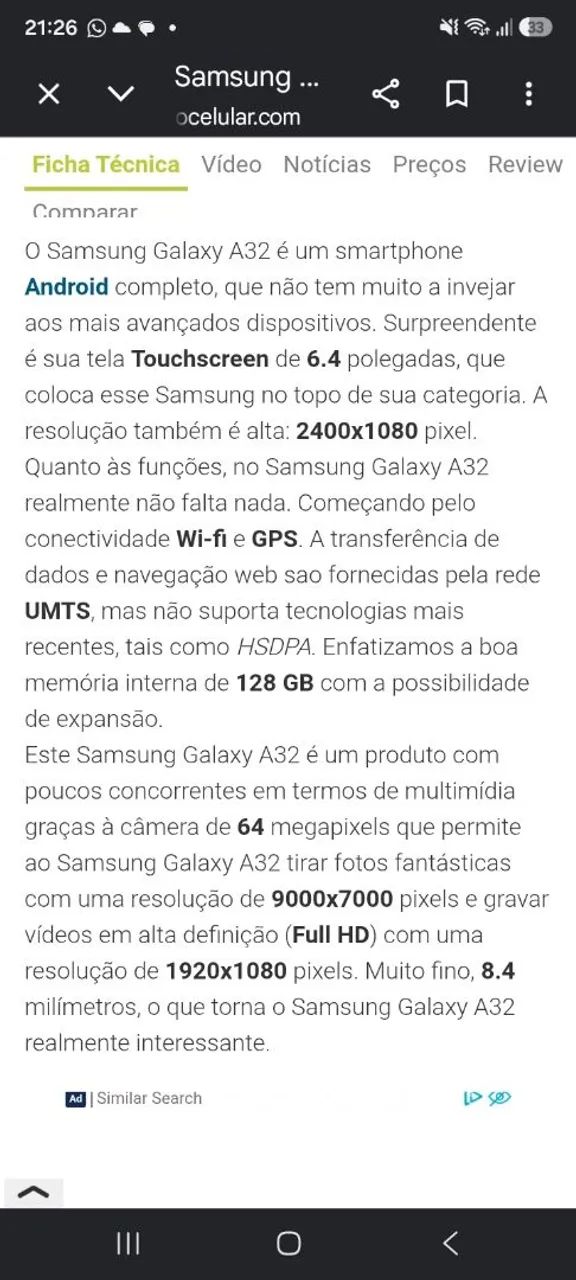 Samsung A32 - Foto 5