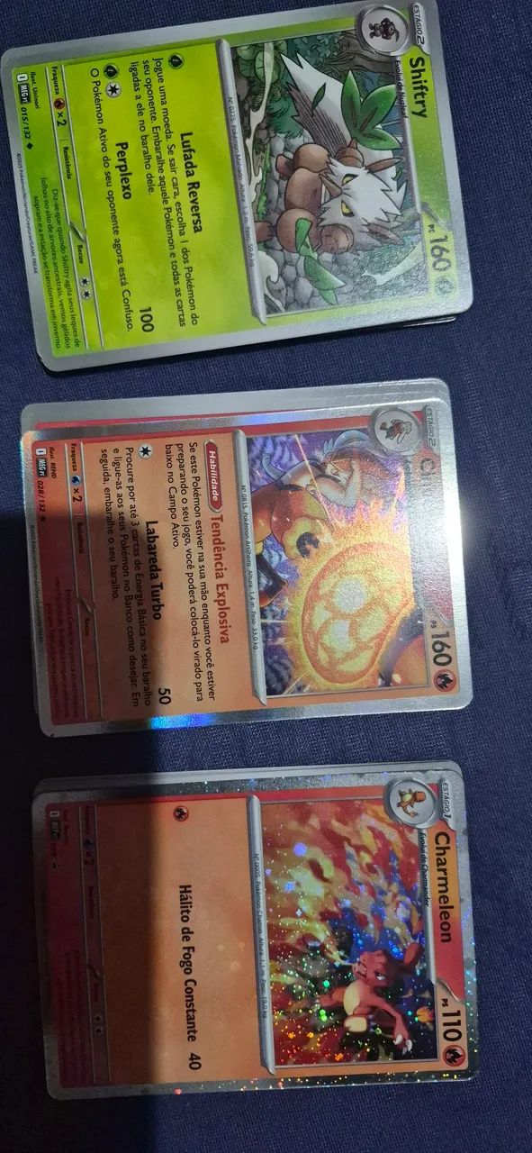 20 Cartas Pokemon TCG Mega Evolução ME01 - Foto 2