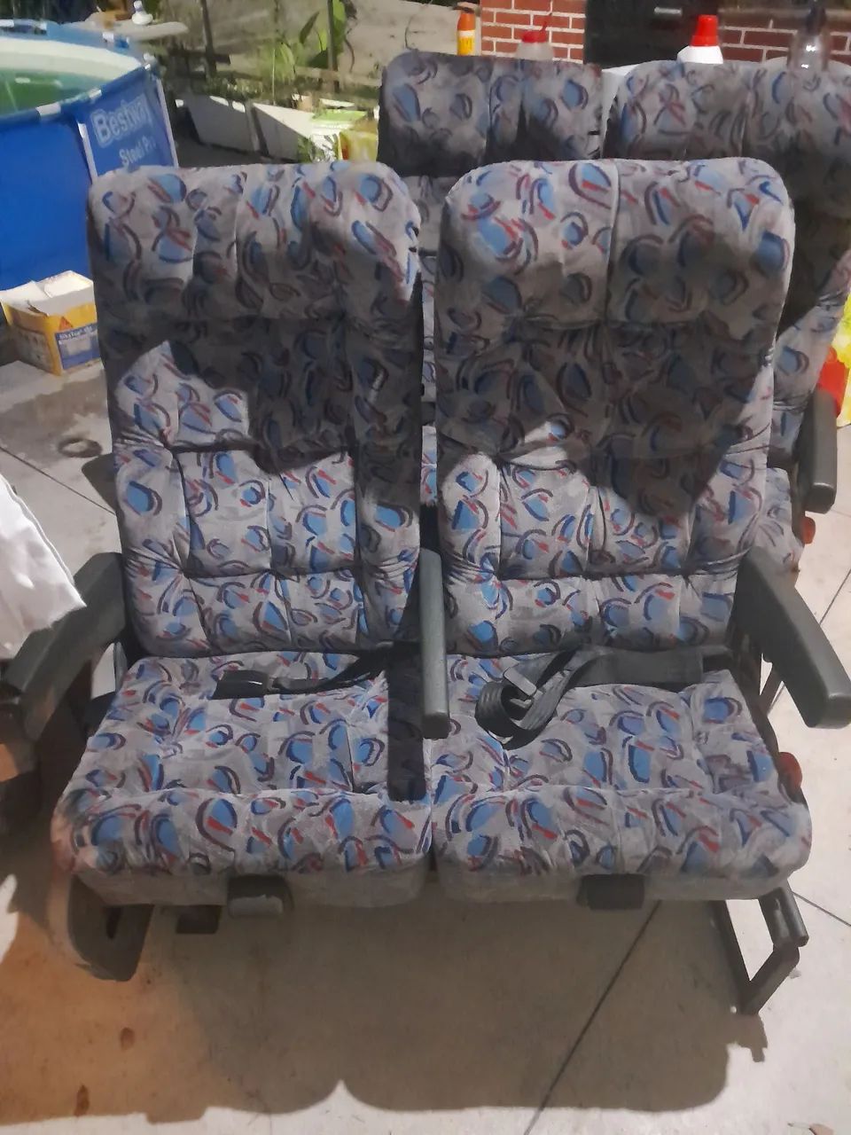 3 jogos se poltronas ônibus  - Foto 3