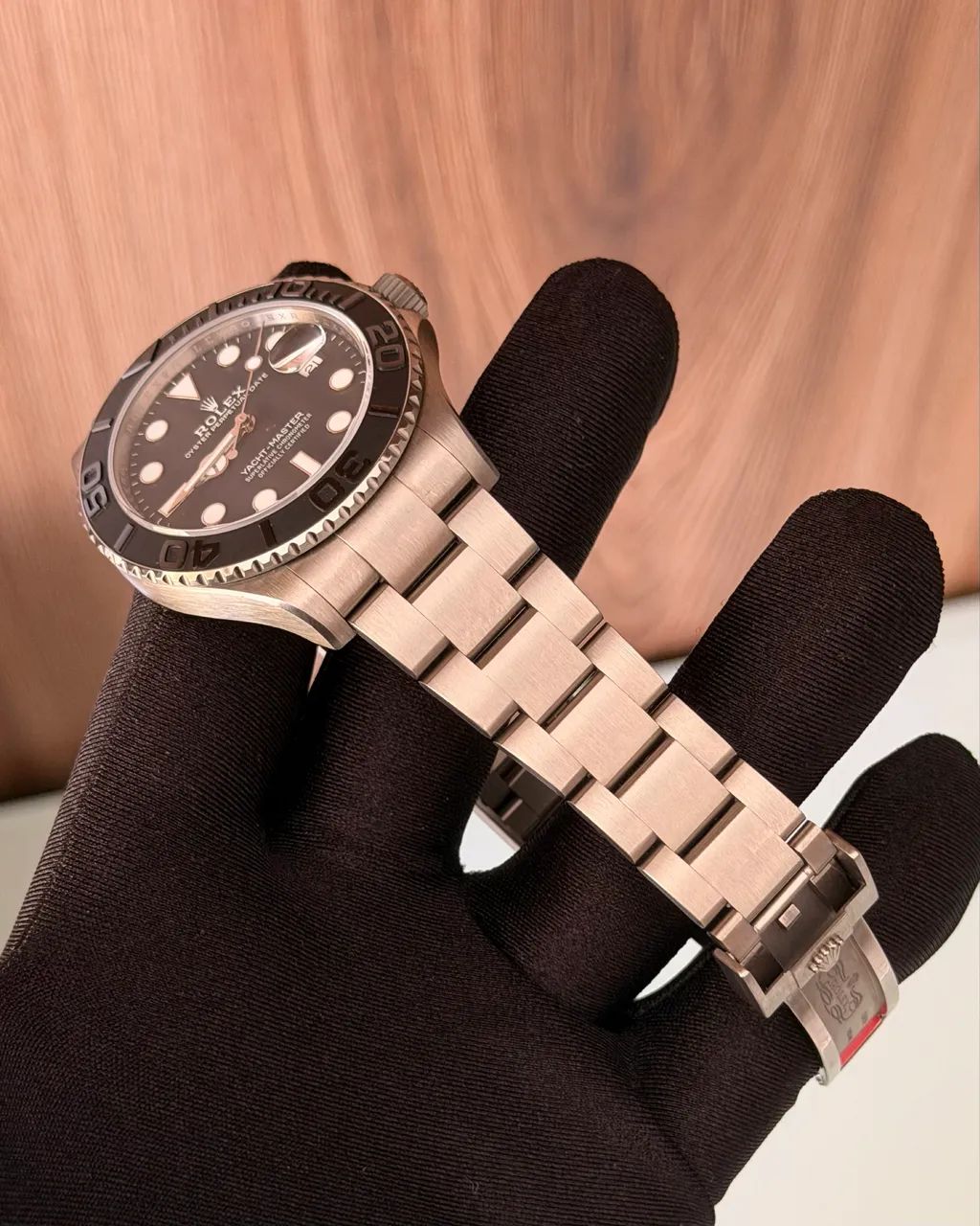 Rolex Yacht Master 42mm Titânio Free Sprung - Foto 2