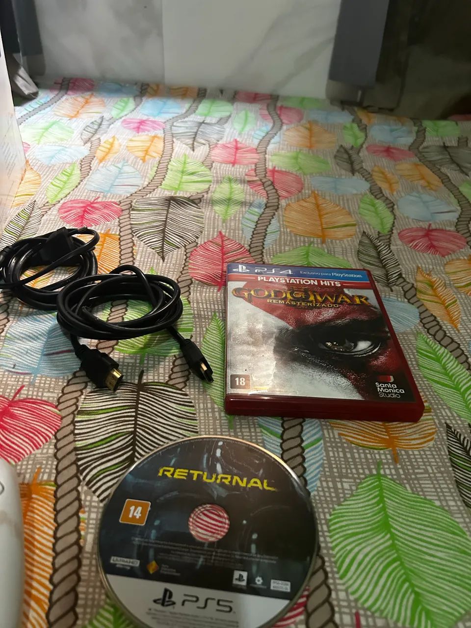 PlayStation 5, memória 1tb , com 2 controles + 8 jogos  - Foto 2