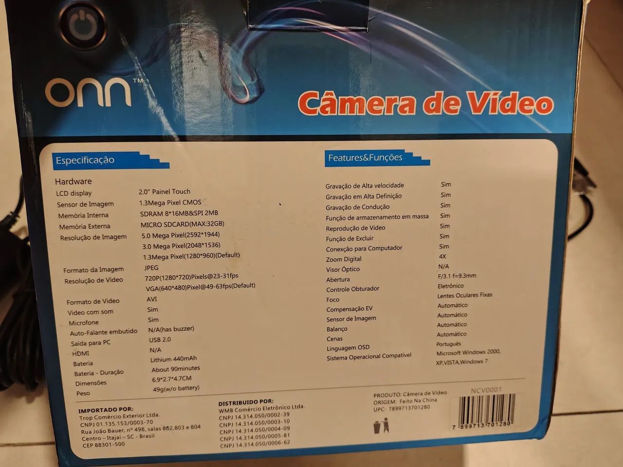 Câmera de vídeo  - Foto 2