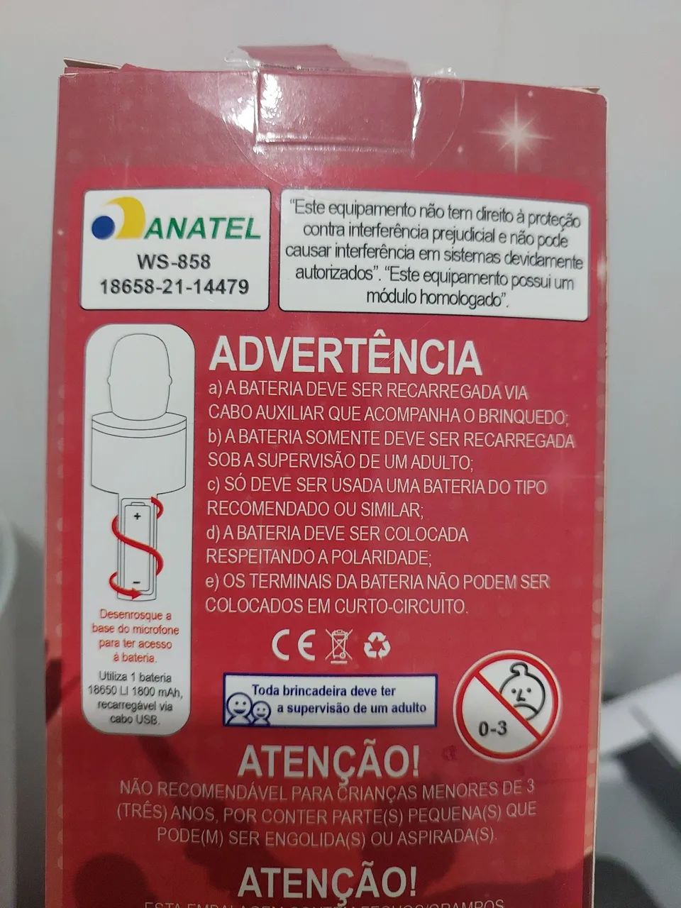 MICROFONE BLUETOOTH COM CAIXA DE SOM DOURADO - Foto 4